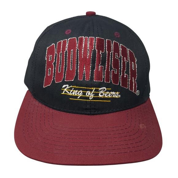 Budweiser King Of Beers Snapback Hat Multicolor One Size Adjustable Embroidered - Picture 1 of 9